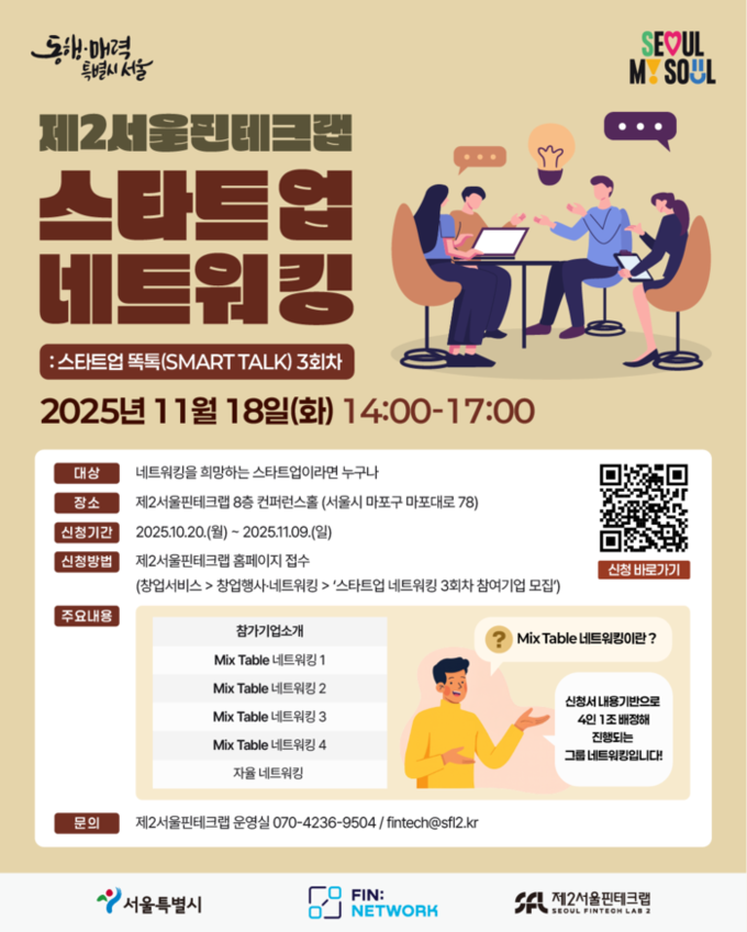 제2서울핀테크랩, 협업 및 정보교류의...