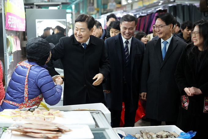 [사진뉴스]/김관영 전북도지사 고창 ...